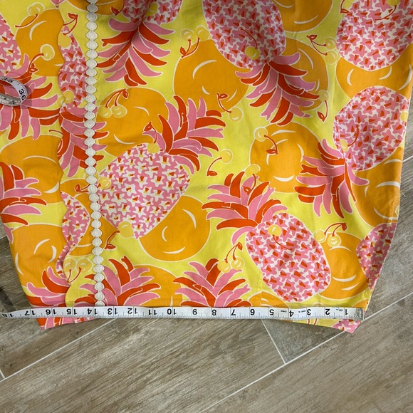 Vintage Pineapple print 🍍🍍Lilly Pulitzer skirt. Size 12 - Picture 11 of 16